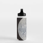 Vintage Lunar Moon Map, 1960s Water Bottle Gallery Image 3