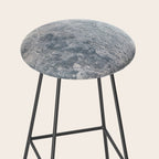 Vintage Lunar Moon Map, 1960s Stool Gallery Image 2