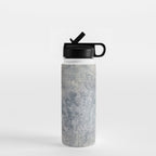 Vintage Lunar Moon Map, 1960s Water Bottle Gallery Image 1