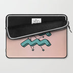 Aquarius Symbol Laptop Sleeve Gallery Image 2