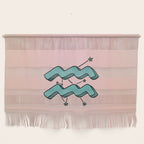 Aquarius Symbol Wall Hanging Gallery Image 1