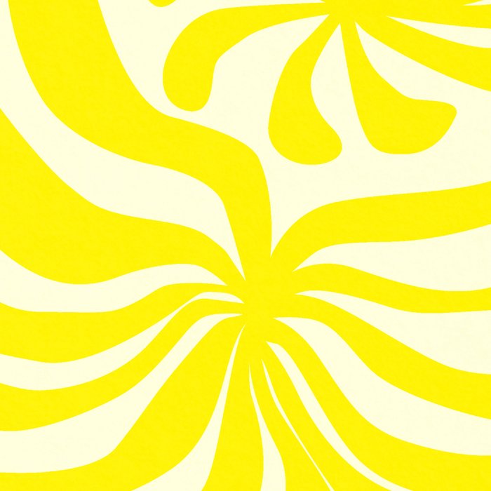 abstract blossom flower-yellow Coffee Mug Gallery Image 2