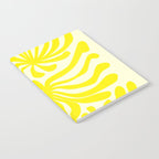 abstract blossom flower-yellow Notebook Gallery Image 2