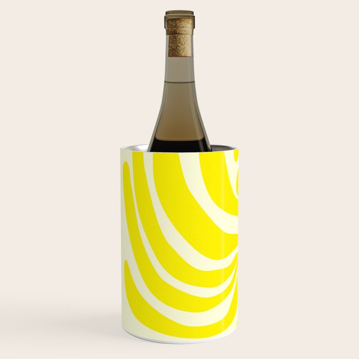 abstract blossom flower-yellow Wine Chiller Gallery Image 2