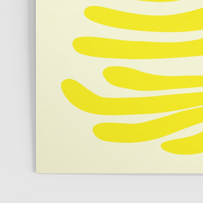 abstract blossom flower-yellow Poster Gallery Image 3