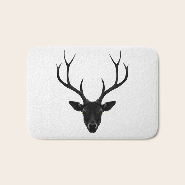 The Black Deer Bath Mat Gallery Image 1