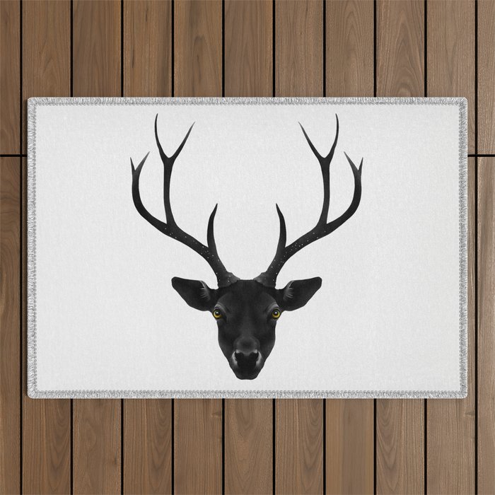 The Black Deer Outdoor Rug Gallery Image 1