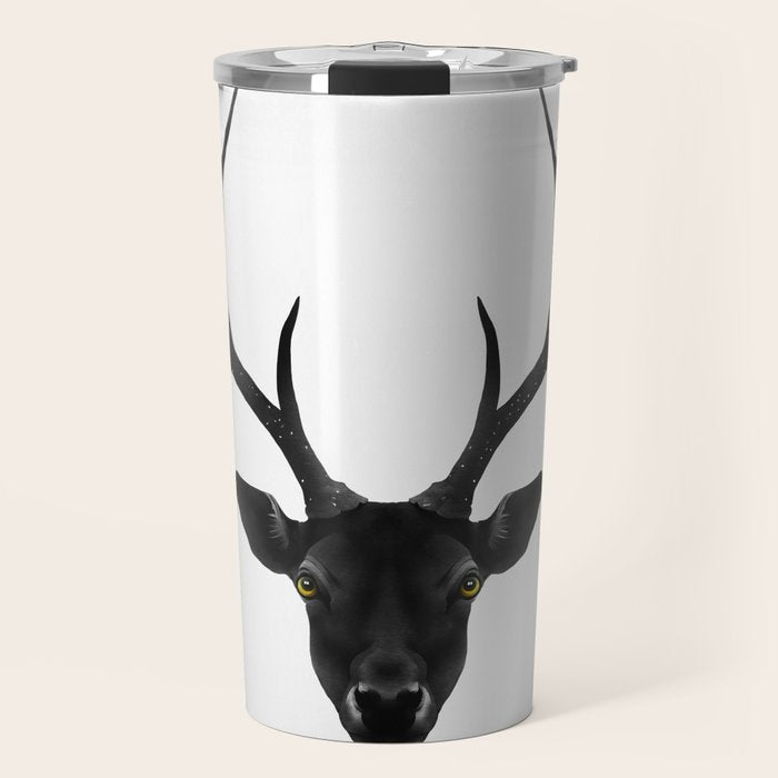 The Black Deer Travel Mug Gallery Image 1