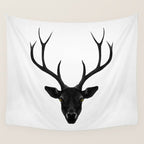 The Black Deer Wall Tapestry Gallery Image 4