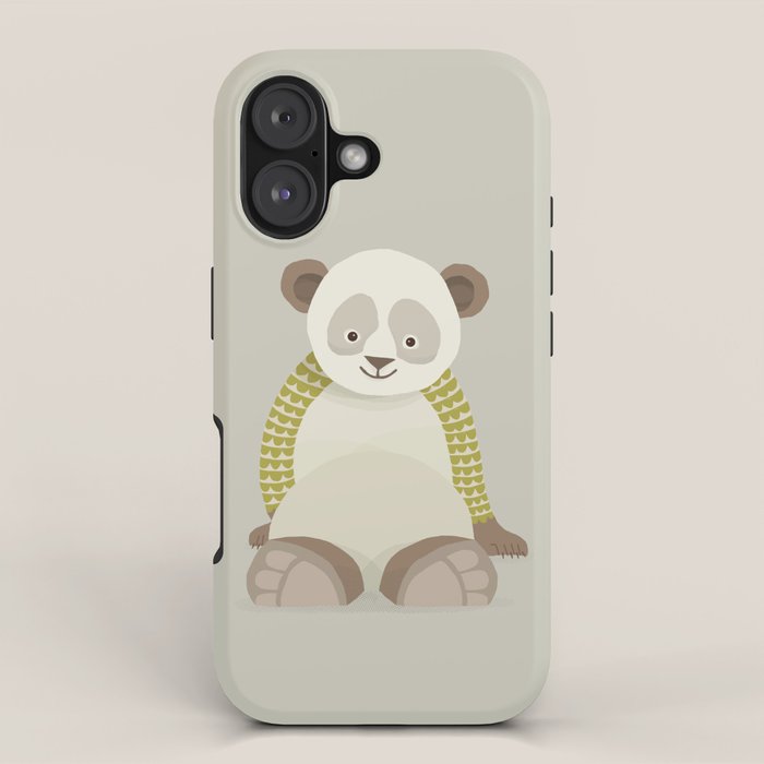 Whimsical Giant Panda iPhone Case Gallery Image 1