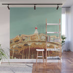 Carousel Lights Wall Mural Gallery Image 1
