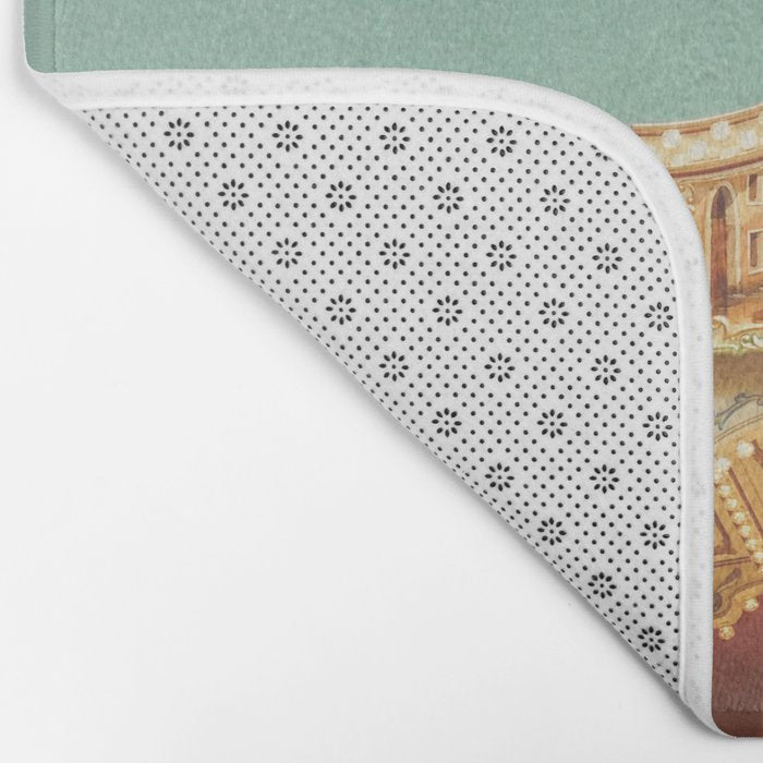 Carousel Lights Bath Mat Gallery Image 2