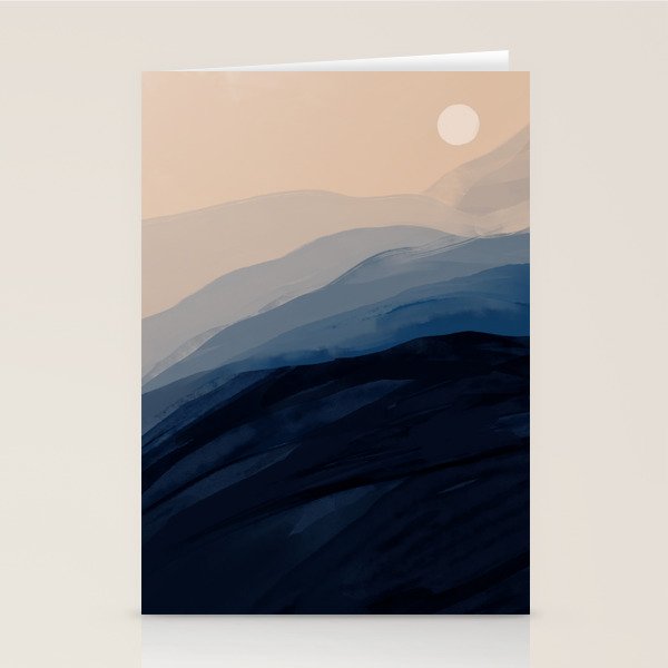 Moonlight View Stationery Card Gallery Image 2