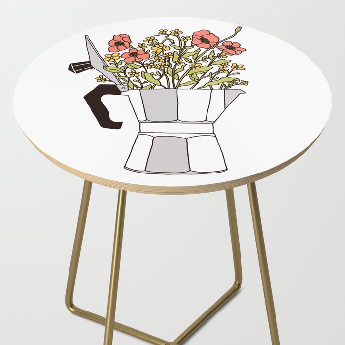 Moka Flowers Side Table Gallery Image 2