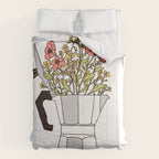 Moka Flowers Comforter Gallery Image 6