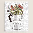 Moka Flowers Jigsaw Puzzle Gallery Image 1