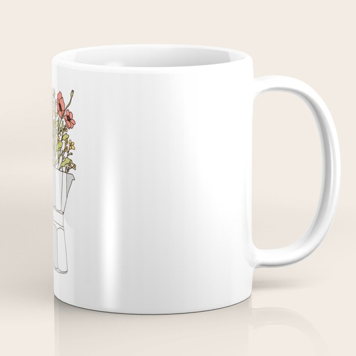 Moka Flowers Coffee Mug Gallery Image 1