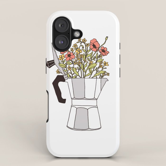 Moka Flowers iPhone Case Gallery Image 1