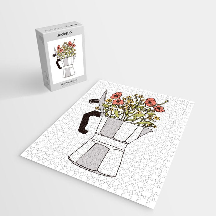 Moka Flowers Jigsaw Puzzle Gallery Image 2