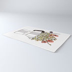 Moka Flowers Rug Gallery Image 3