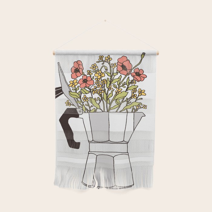 Moka Flowers Wall Hanging Gallery Image 1