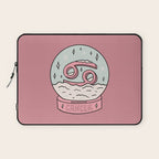 Cancer Snow Globe Laptop Sleeve Gallery Image 1