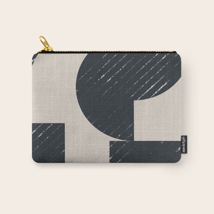Modern Graphic Composition  Carry All Pouch Gallery Image 1