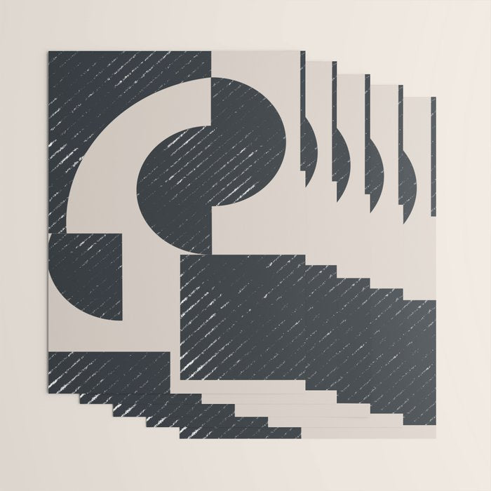 Modern Graphic Composition  Wrapping Paper Gallery Image 3