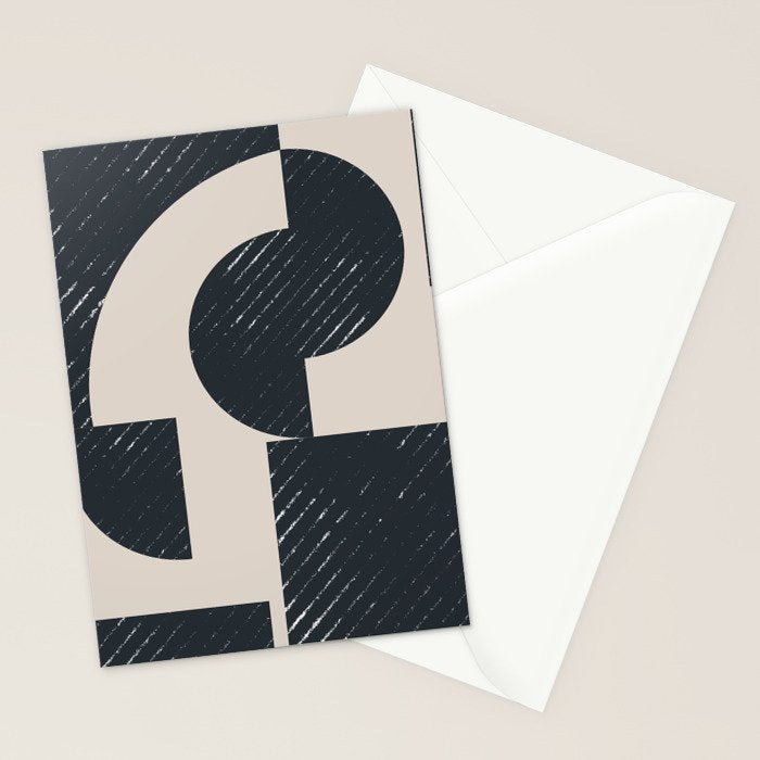 Modern Graphic Composition  Stationery Card Gallery Image 2
