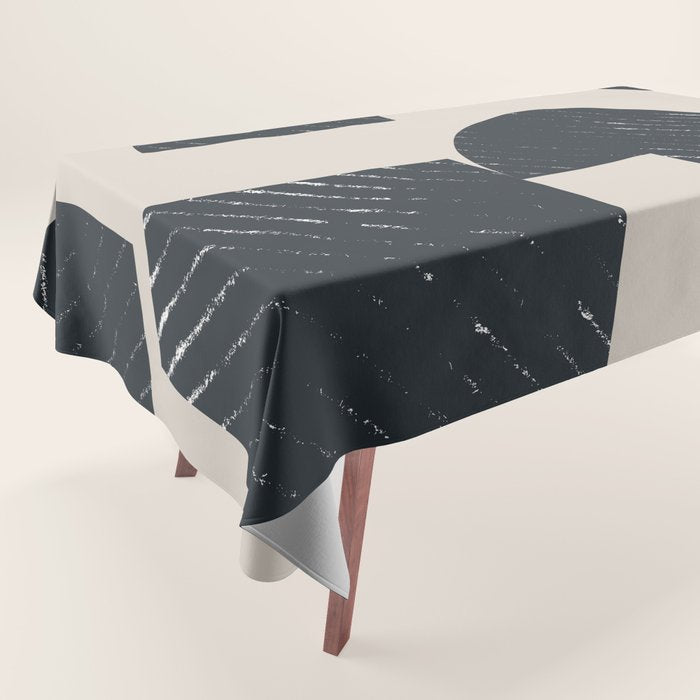 Modern Graphic Composition  Tablecloth Gallery Image 1