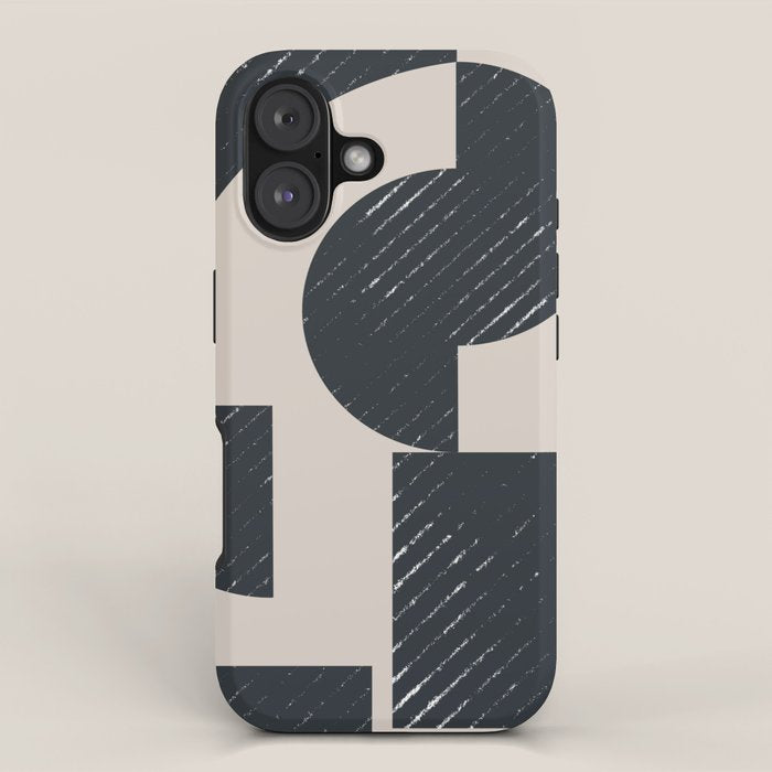 Modern Graphic Composition  iPhone Case Gallery Image 1