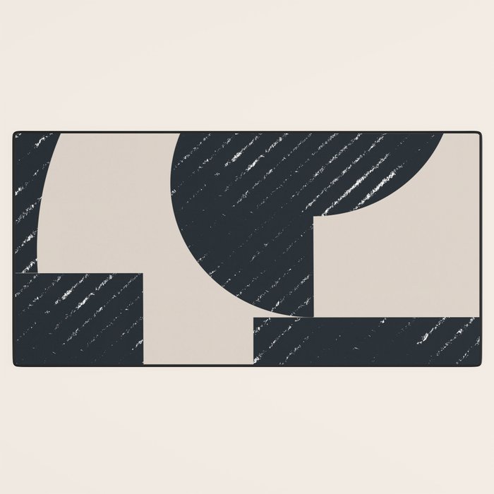 Modern Graphic Composition  Desk Mat Gallery Image 3