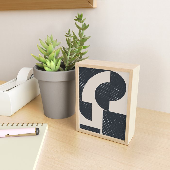Modern Graphic Composition  Mini Art Print Gallery Image 2