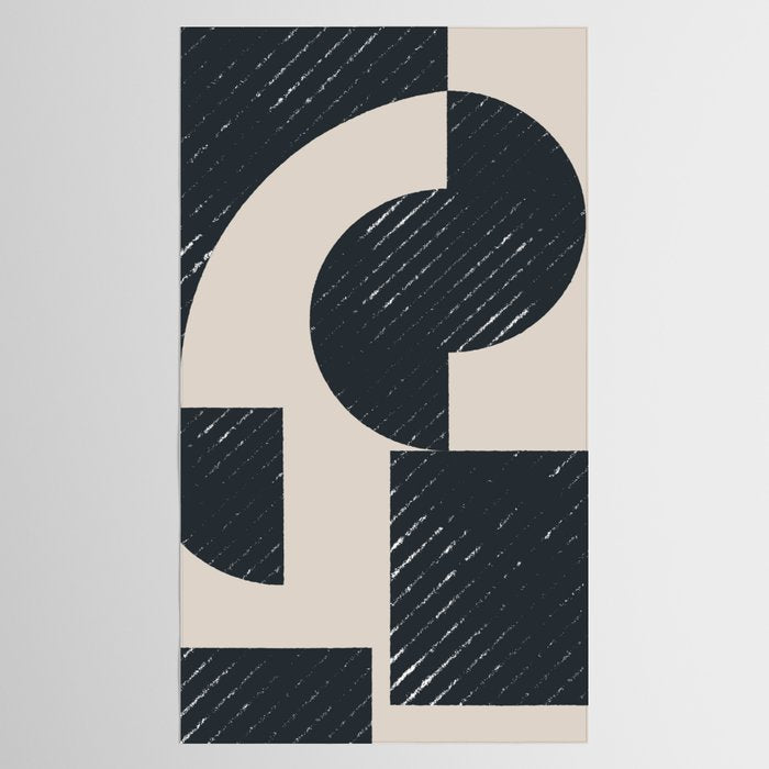 Modern Graphic Composition  Tablecloth Gallery Image 2