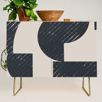 Modern Graphic Composition  Credenza Gallery Image 1