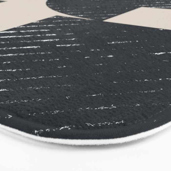 Modern Graphic Composition  Bath Mat Gallery Image 3