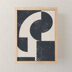 Modern Graphic Composition  Mini Art Print Gallery Image 1