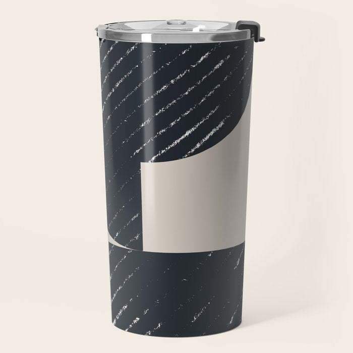 Modern Graphic Composition  Travel Mug Gallery Image 2
