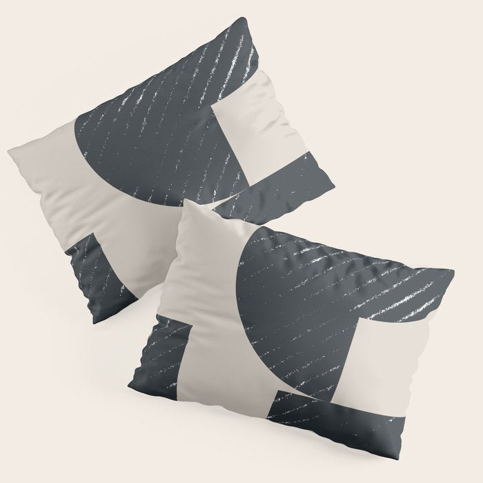 Modern Graphic Composition  Pillow Sham Gallery Image 3