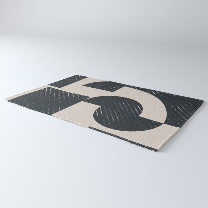 Modern Graphic Composition  Rug Gallery Image 3
