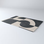 Modern Graphic Composition  Rug Gallery Image 3