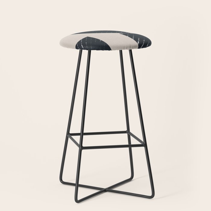 Modern Graphic Composition  Stool Gallery Image 1