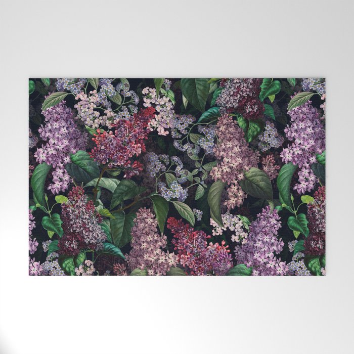 Lilac Garden Welcome Mat Gallery Image 1