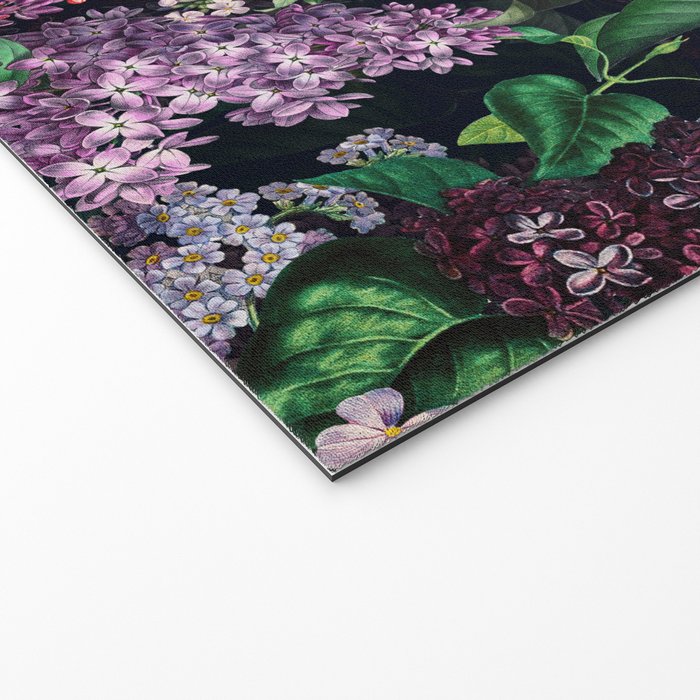 Lilac Garden Welcome Mat Gallery Image 2