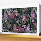 Lilac Garden Wall Mural Gallery Image 2