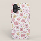 Daisies - Blush & Gold iPhone Case Gallery Image 1
