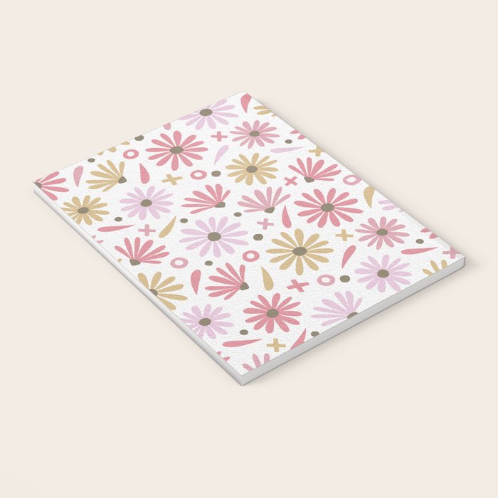 Daisies - Blush & Gold Notebook Gallery Image 3