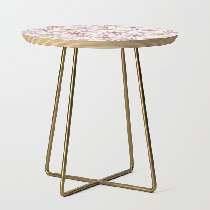 Daisies - Blush & Gold Side Table Gallery Image 1