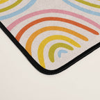 Doodle Rainbow Print Desk Mat Gallery Image 4
