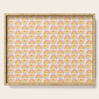 Doodle Rainbow Print Serving Tray Gallery Image 1